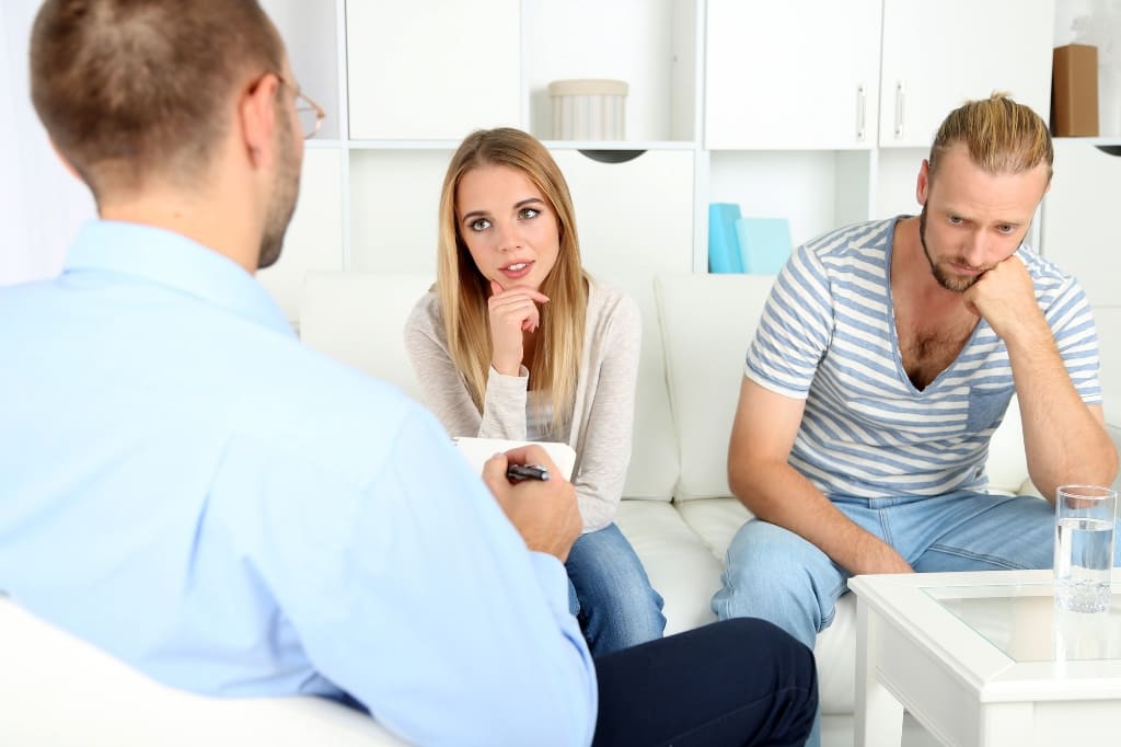 Lawyer Discussing With His Client