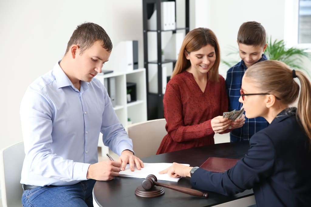 Client Signing The Legal Doc